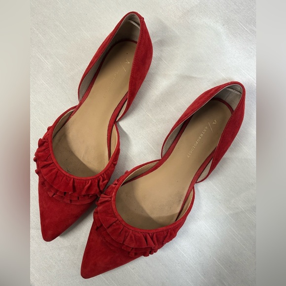 Anthropologie Red Women's Shoes - Picture 2 of 3